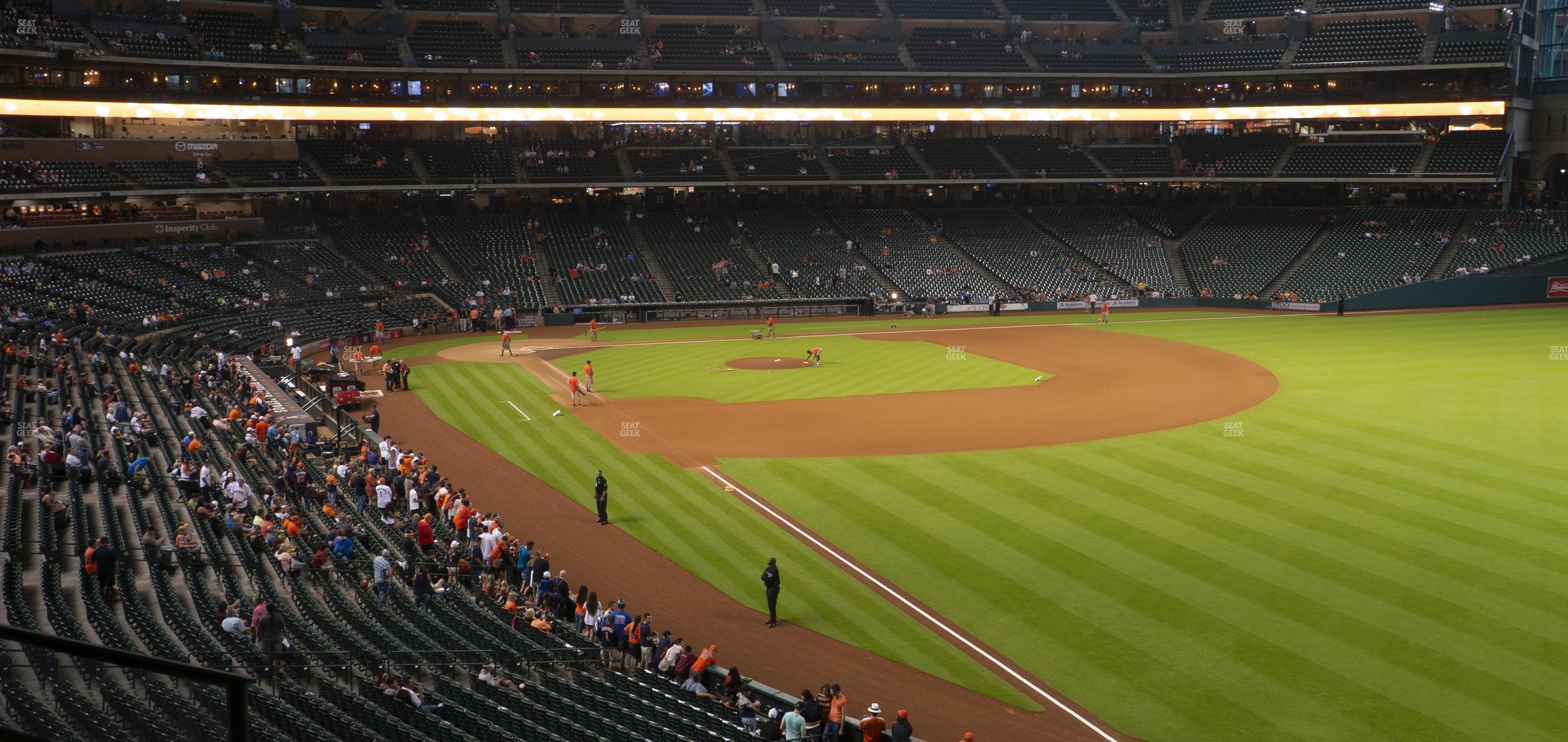 Seating view for Minute Maid Park Section 234