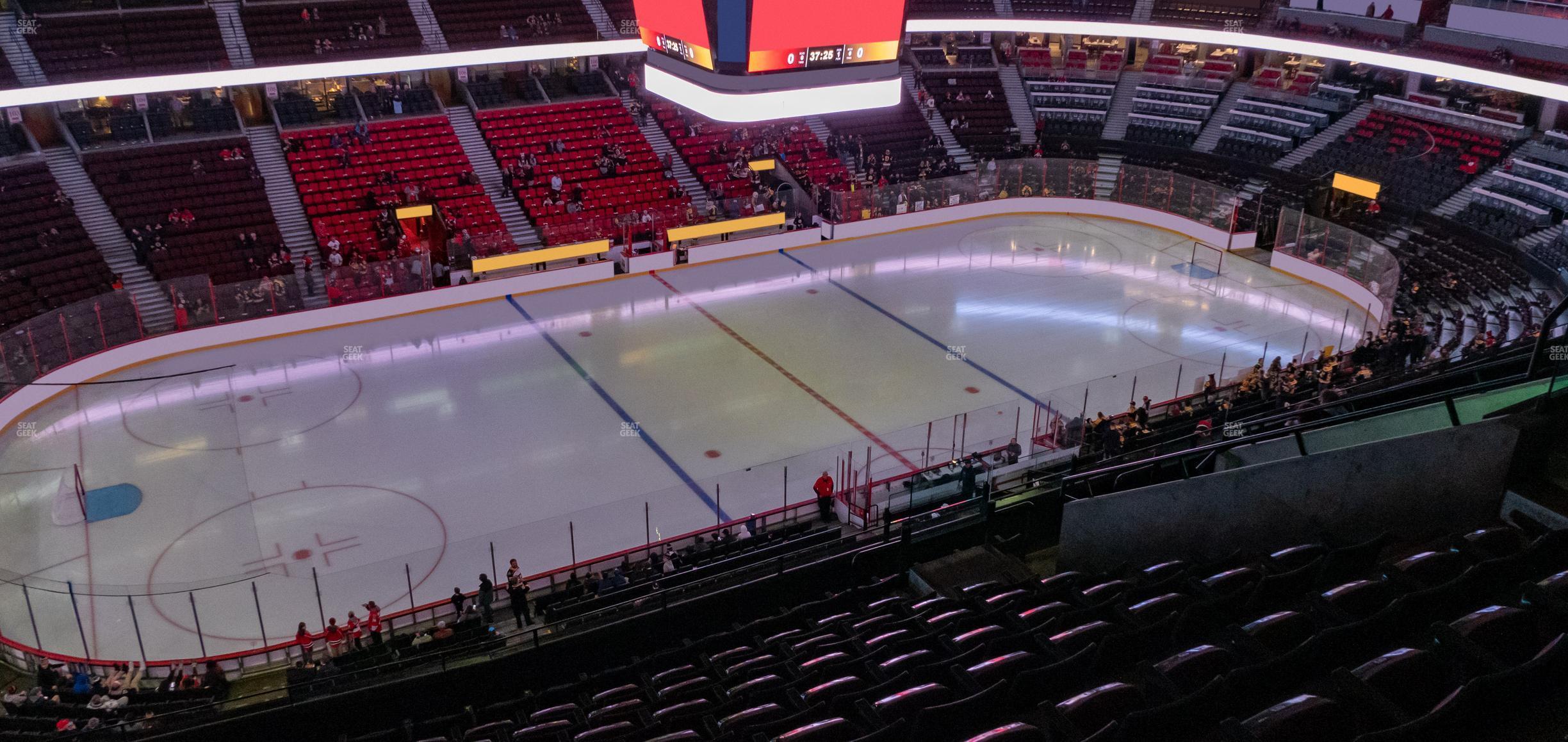 Seating view for Canadian Tire Centre Section 324