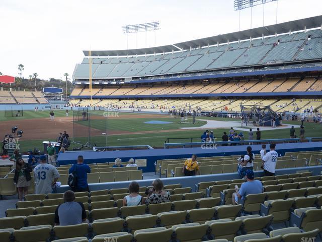 Seating view for Dodger Stadium Section 25 Fd