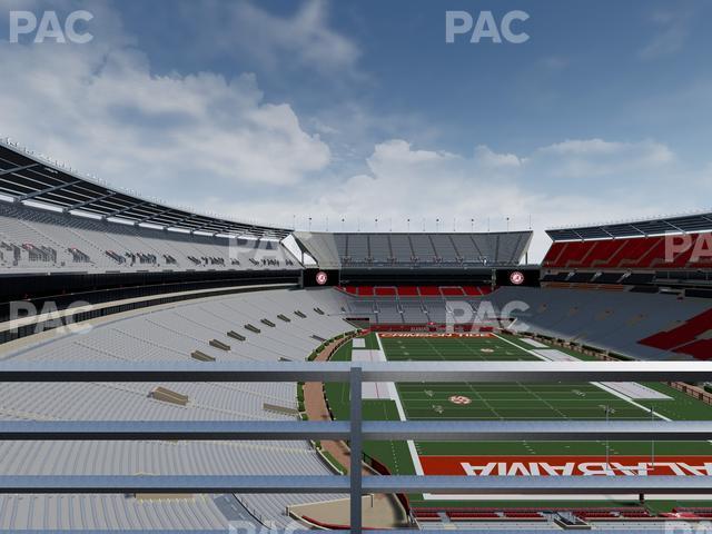 Seating view for Bryant Denny Stadium Section Nn 10