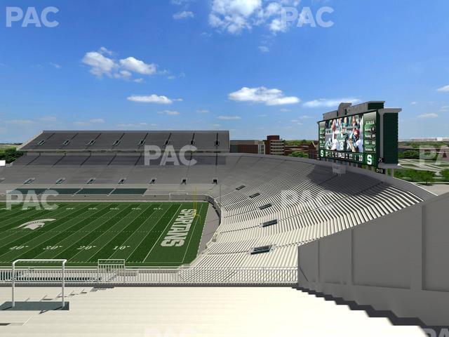 Seating view for Spartan Stadium (Michigan) Section 120