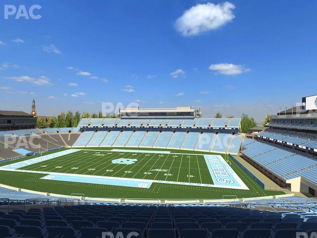 Seating view for Kenan Memorial Stadium Section 228