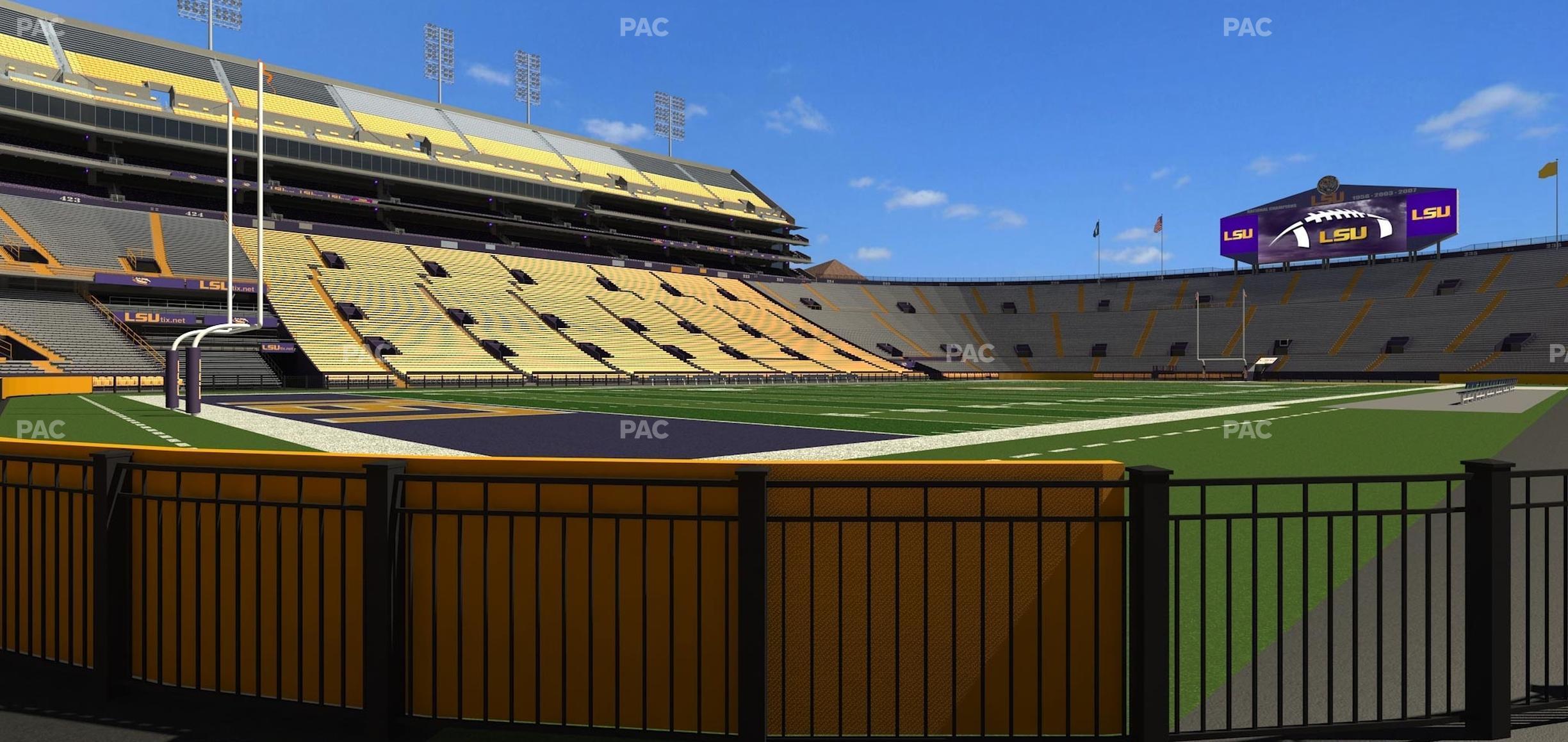 Seating view for Tiger Stadium Section Box 42