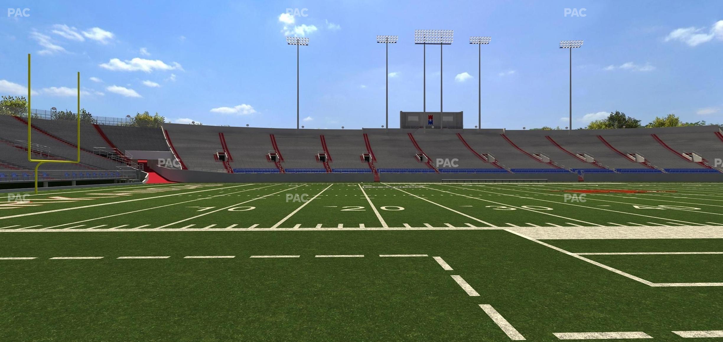 Seating view for War Memorial Stadium (Little Rock) Section 28