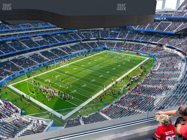 Seating view for SoFi Stadium Section 435