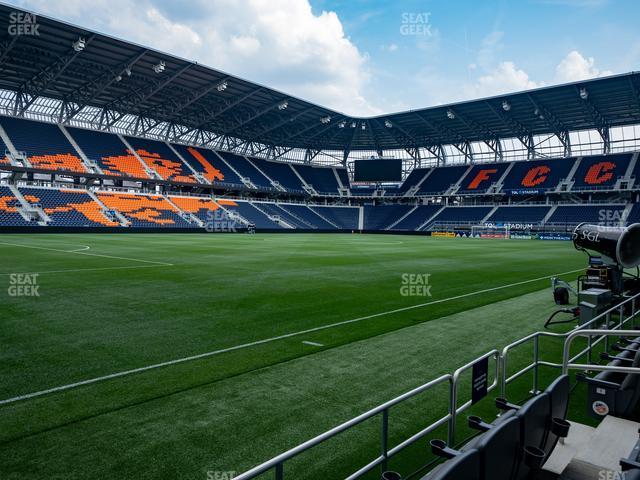 Seating view for TQL Stadium Section Field 9