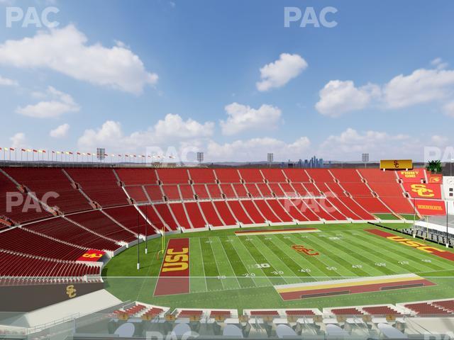 Seating view for Los Angeles Memorial Coliseum Section Suite 520