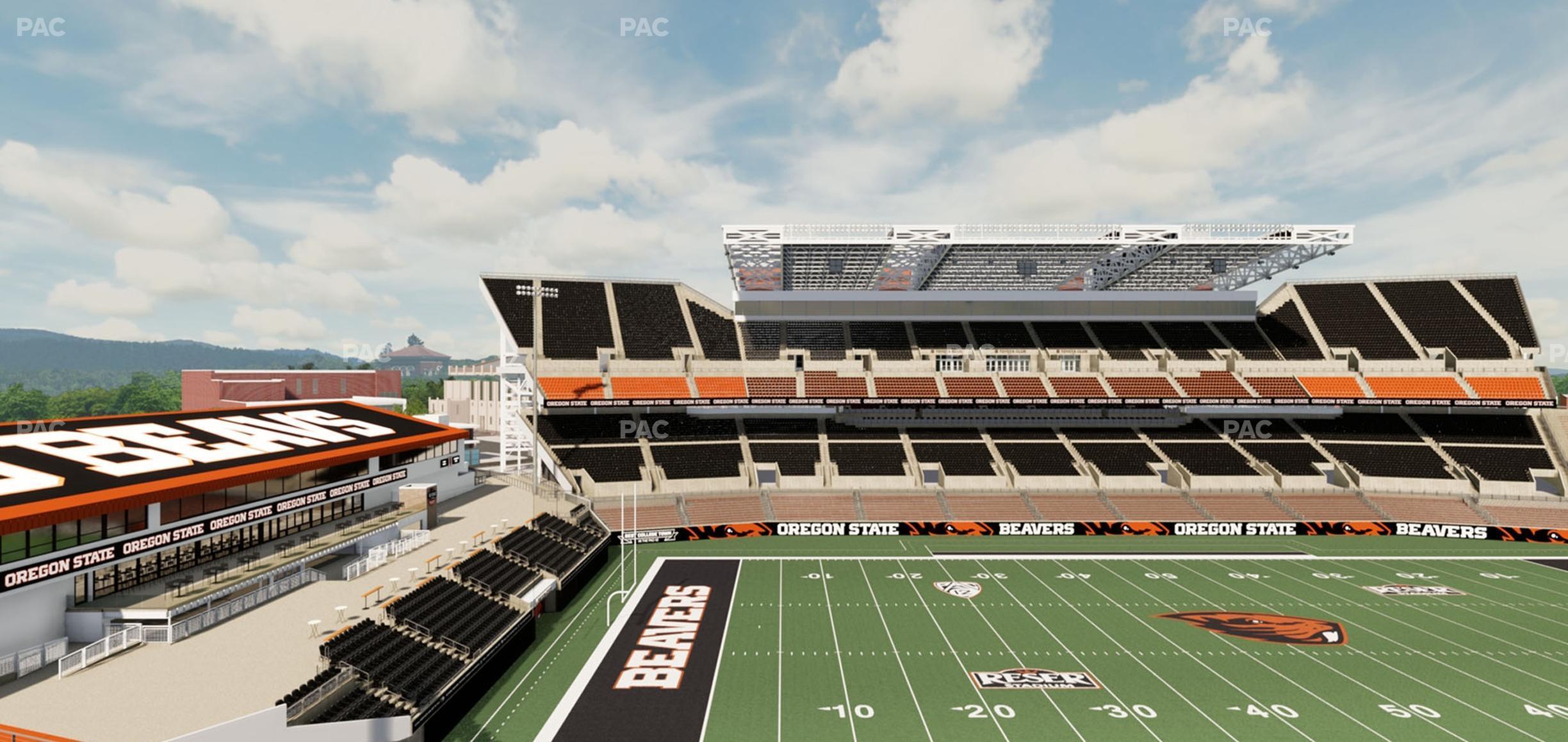 Seating view for Reser Stadium Section 236