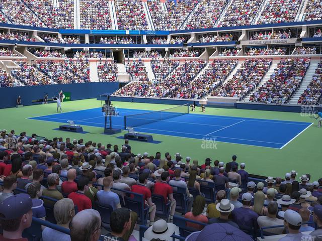 Seating view for Arthur Ashe Stadium Section 59