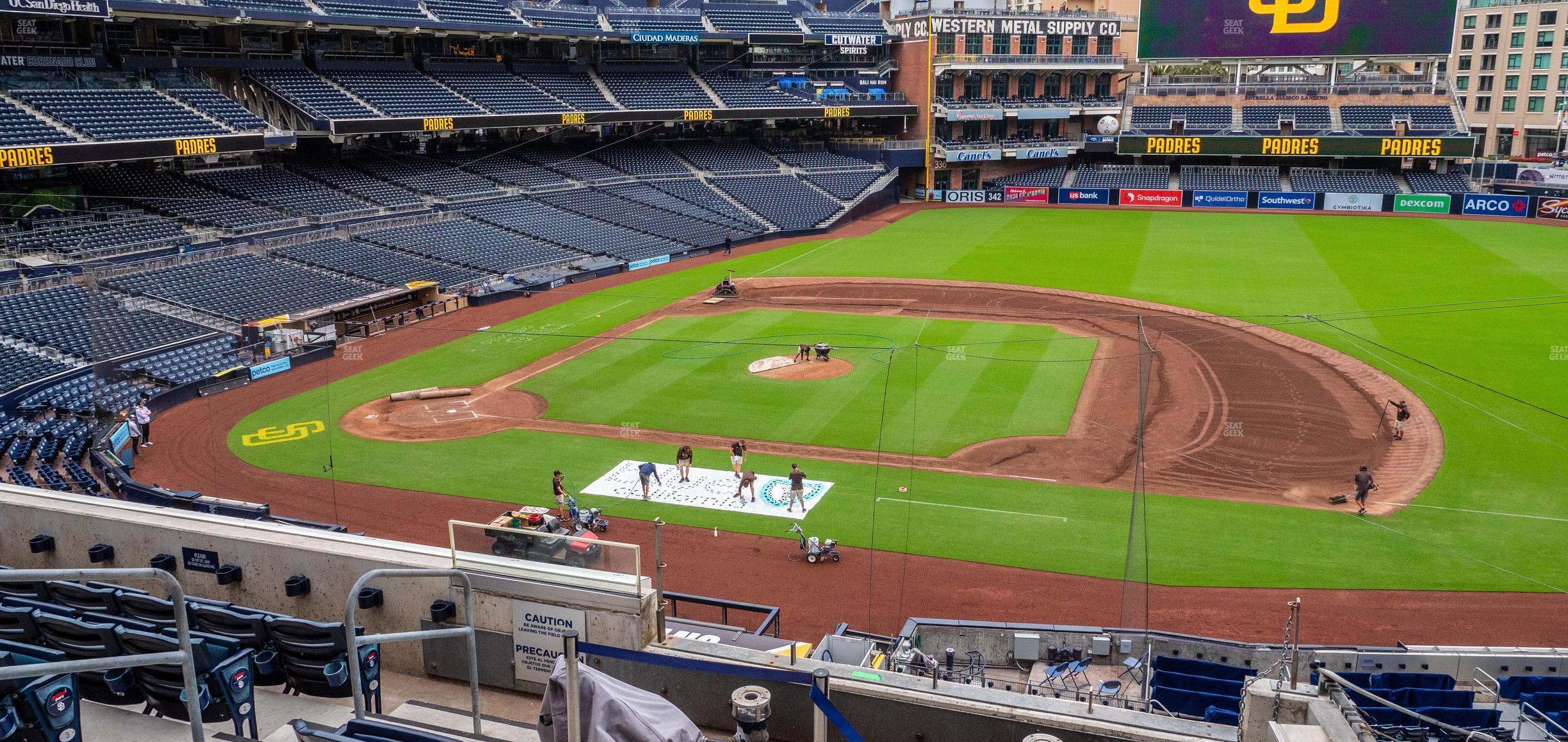 Seating view for Petco Park Section 209