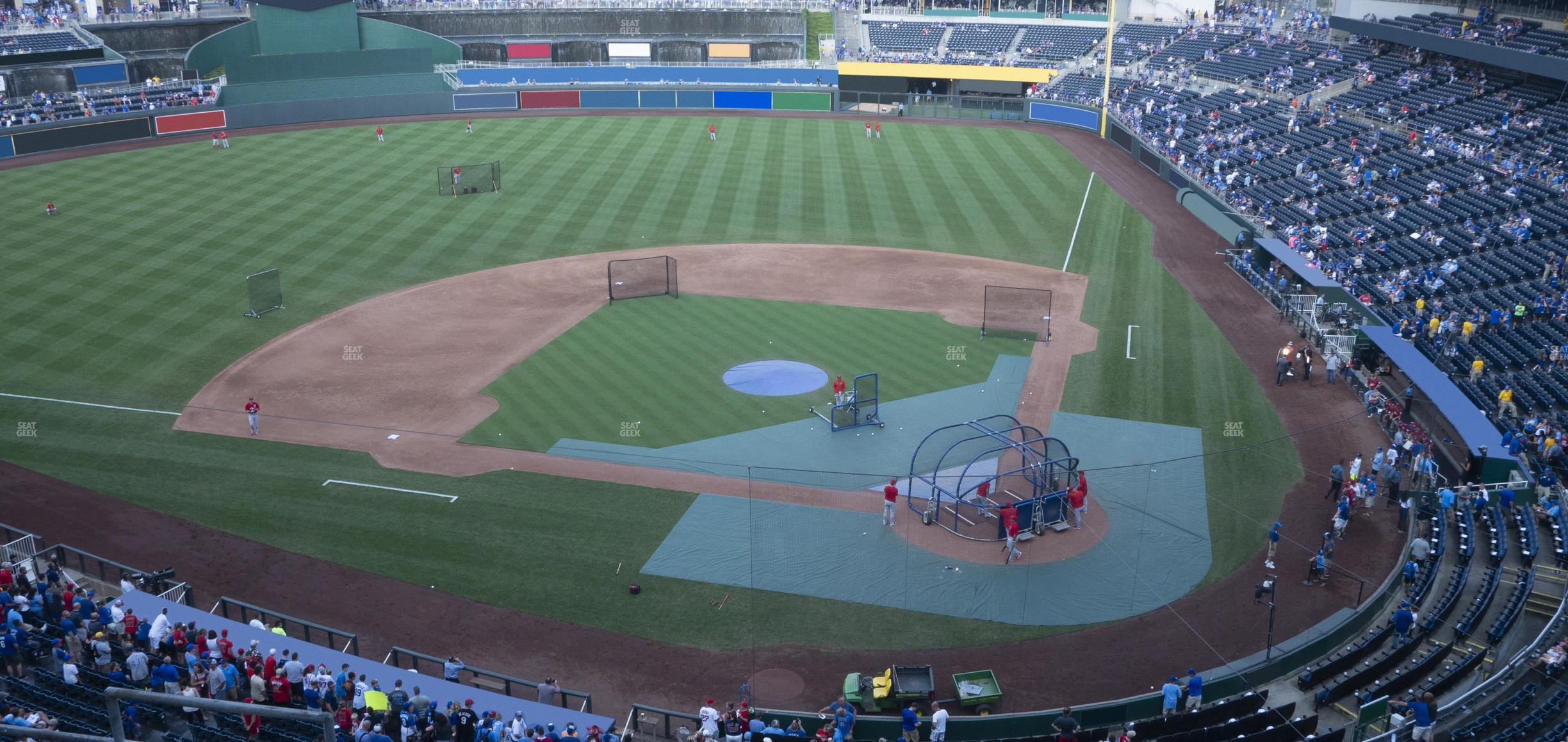 Seating view for Kauffman Stadium Section 415