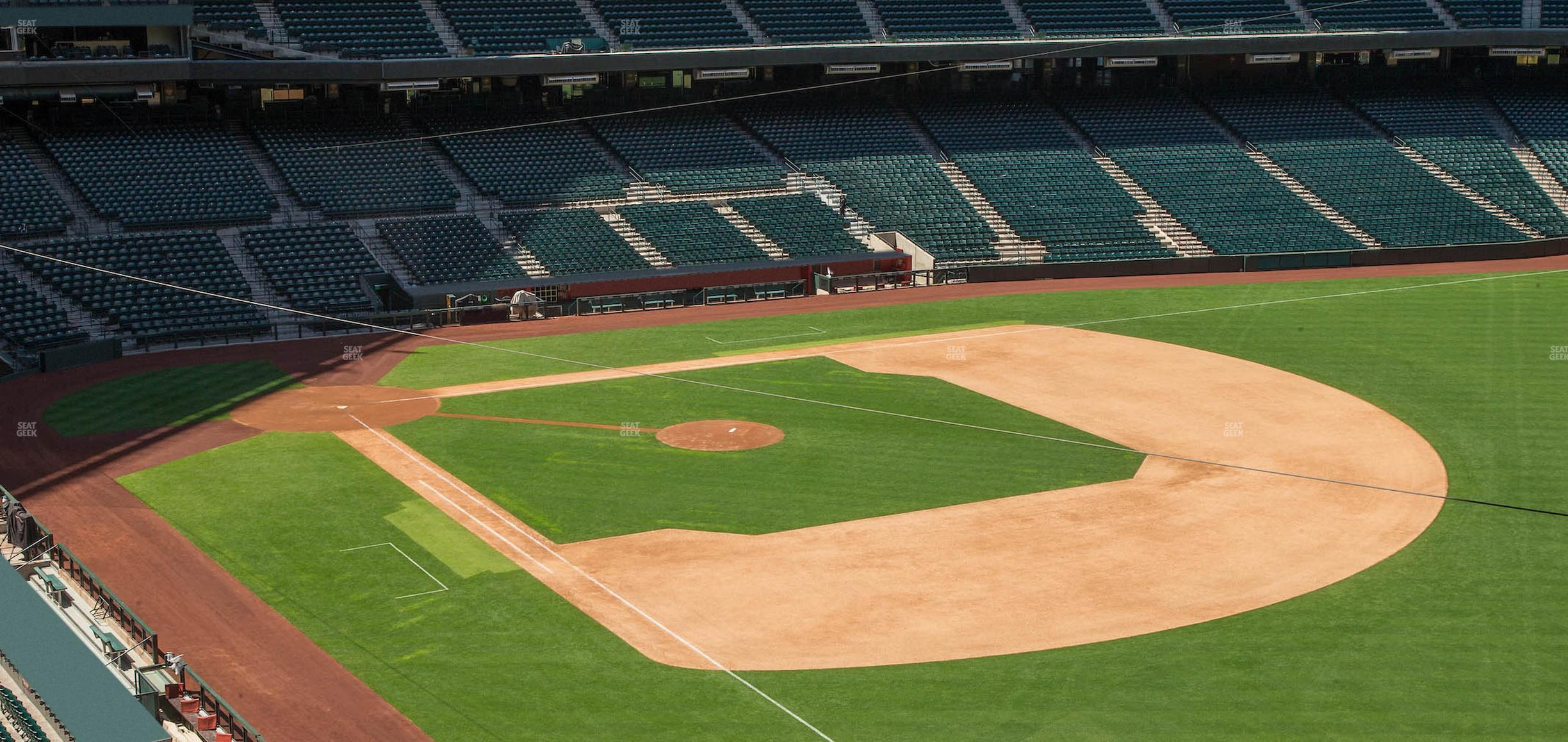 Seating view for Chase Field Section 302