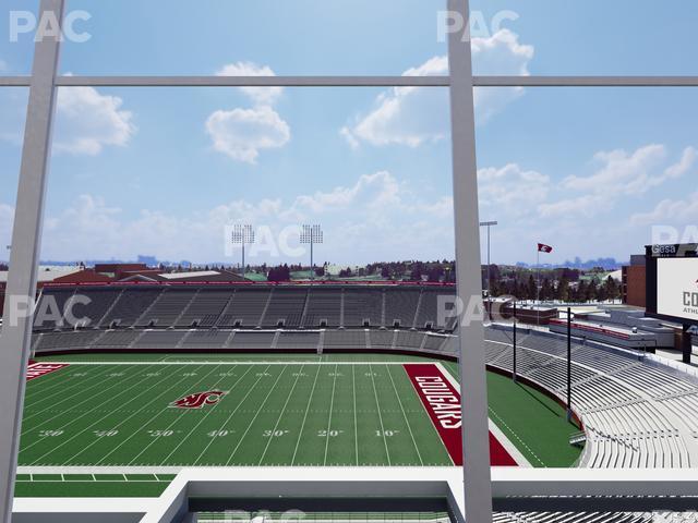 Seating view for Gesa Field Section Suite 17