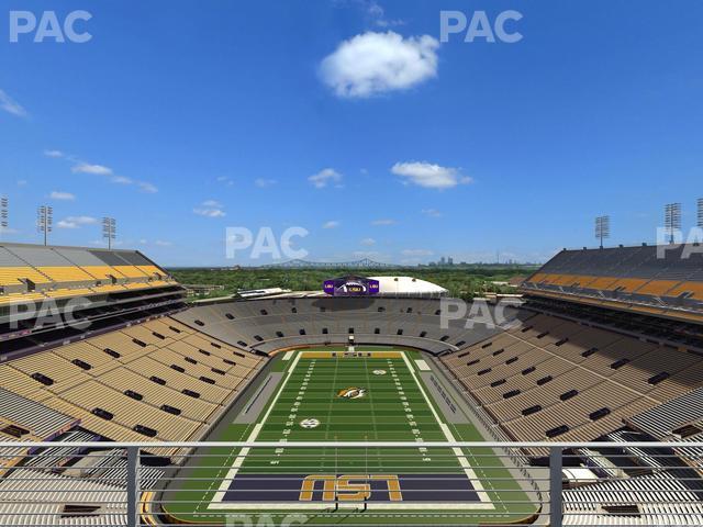 Seating view for Tiger Stadium Section 654