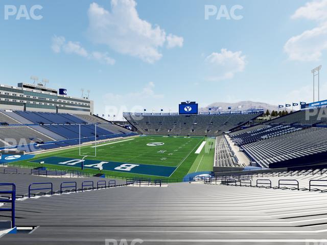 Seating view for LaVell Edwards Stadium Section 143