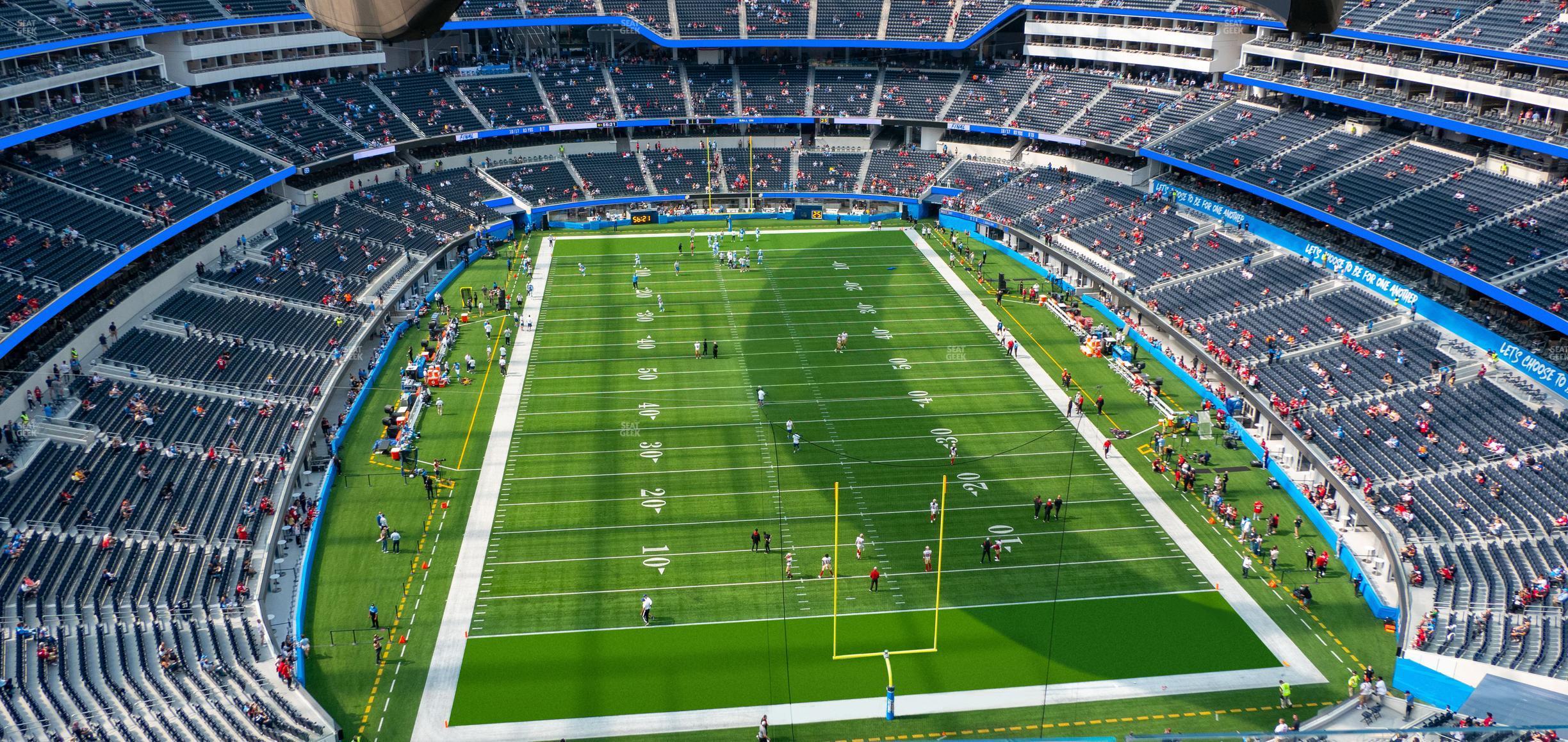 Seating view for SoFi Stadium Section 428