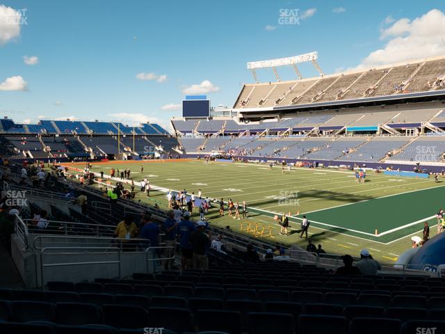 Seating view for Camping World Stadium Section 127