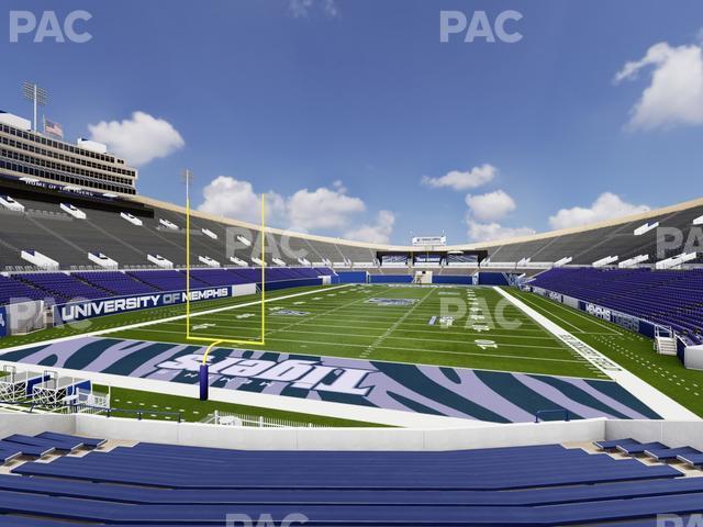 Seating view for Simmons Bank Liberty Stadium Section Box 126