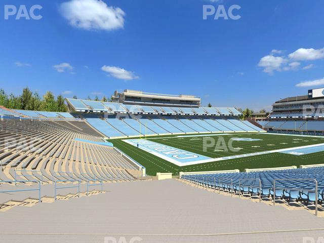 Seating view for Kenan Memorial Stadium Section 119