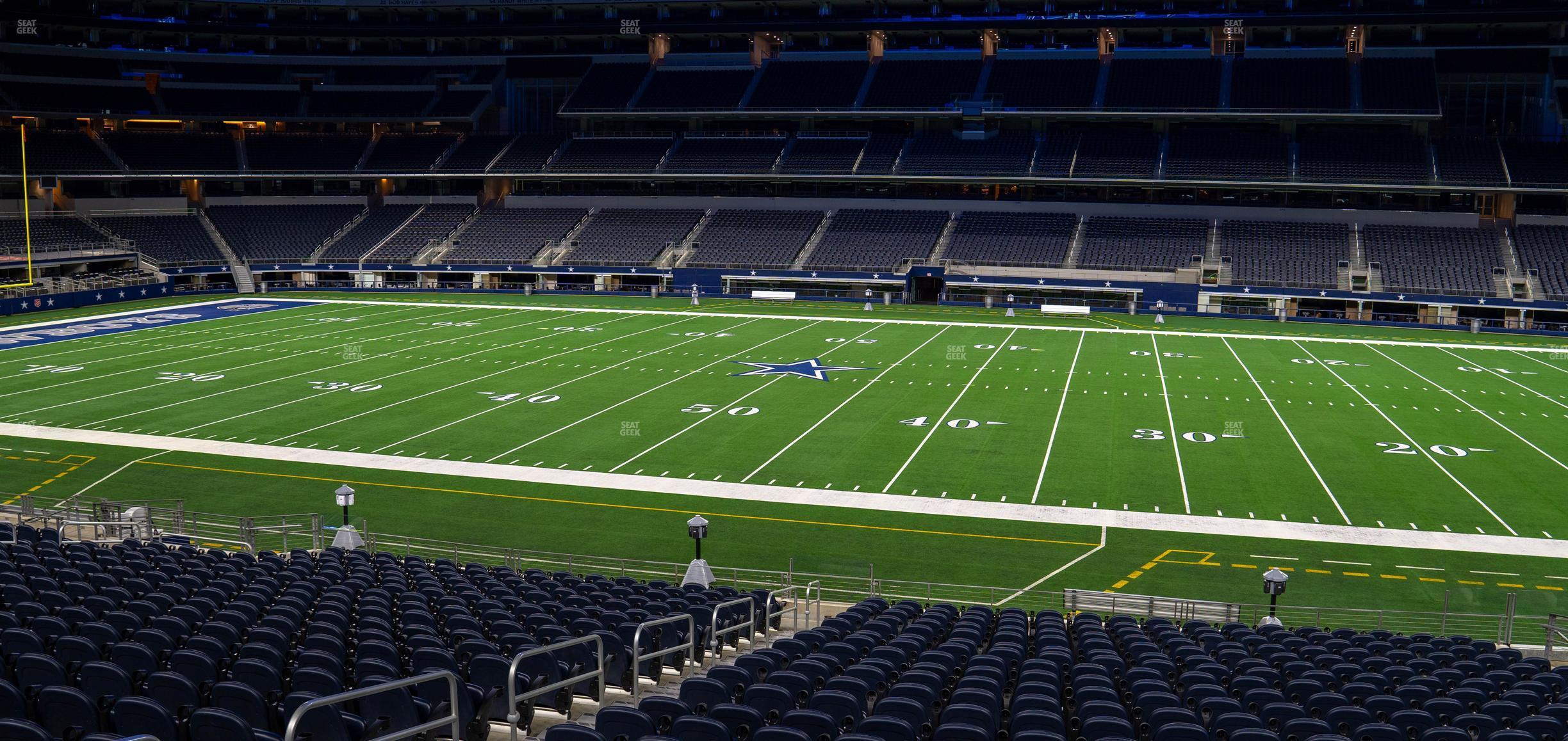 Seating view for AT&T Stadium Section Hall Of Fame Suite 256