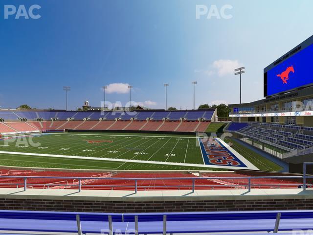 Seating view for Gerald Ford Stadium Section 201