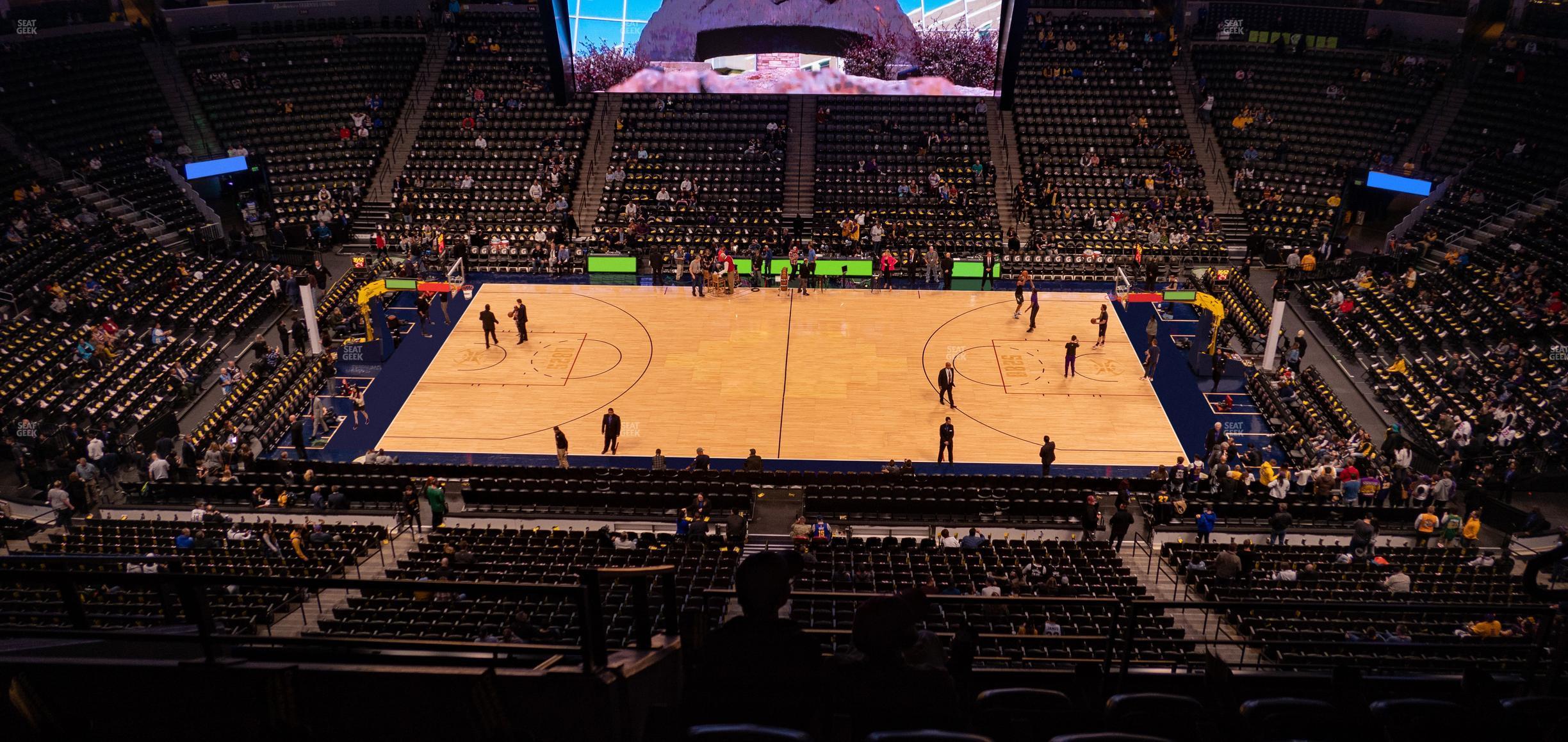 Seating view for Ball Arena Section 342