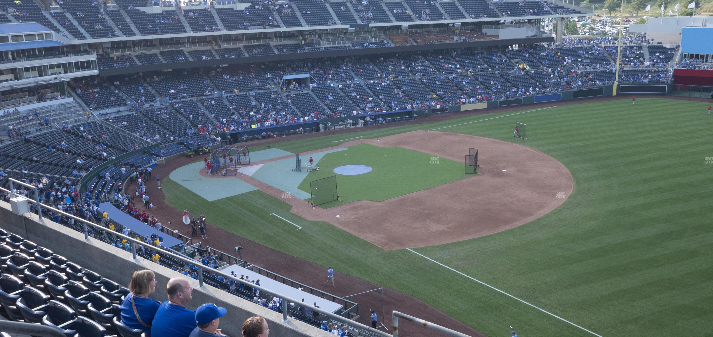 Seating view for Kauffman Stadium Section 436