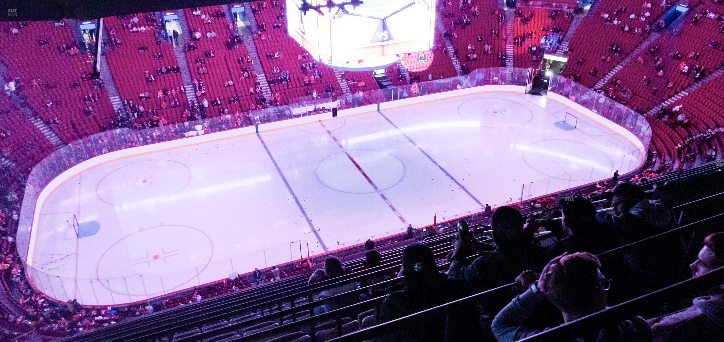 Seating view for Centre Bell Section 403