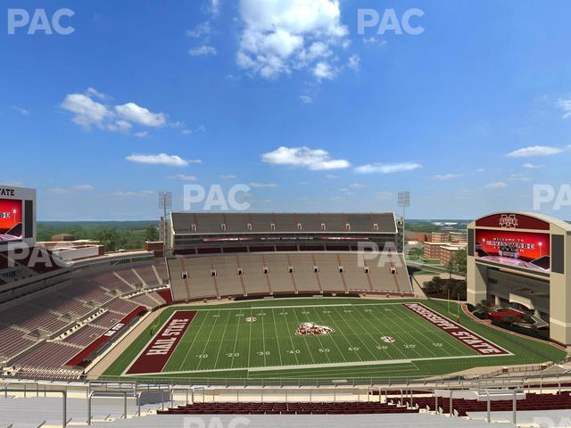 Seating view for Davis Wade Stadium Section 309