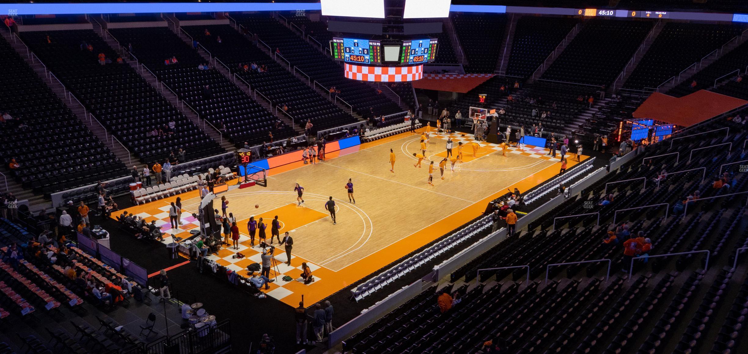 Seating view for Thompson-Boling Arena at Food City Center Section 225