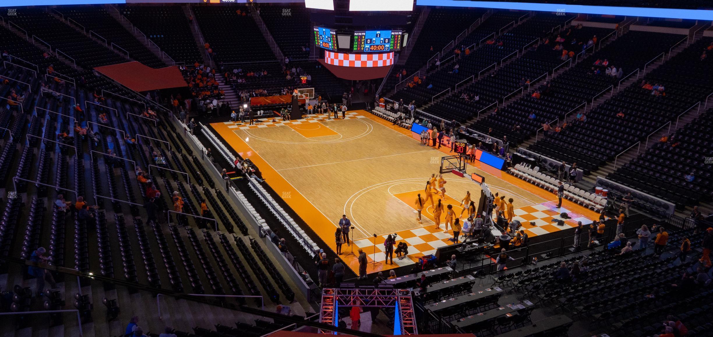 Seating view for Thompson-Boling Arena at Food City Center Section 215