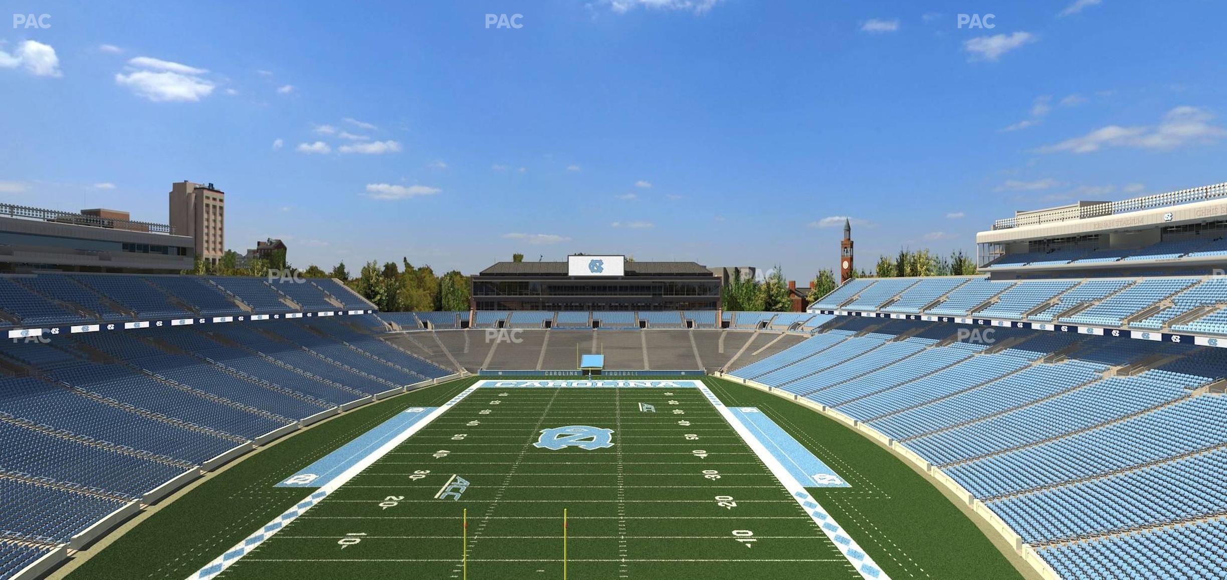 Seating view for Kenan Memorial Stadium Section Suite 12