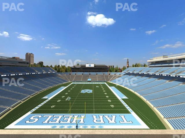 Seating view for Kenan Memorial Stadium Section Suite 12