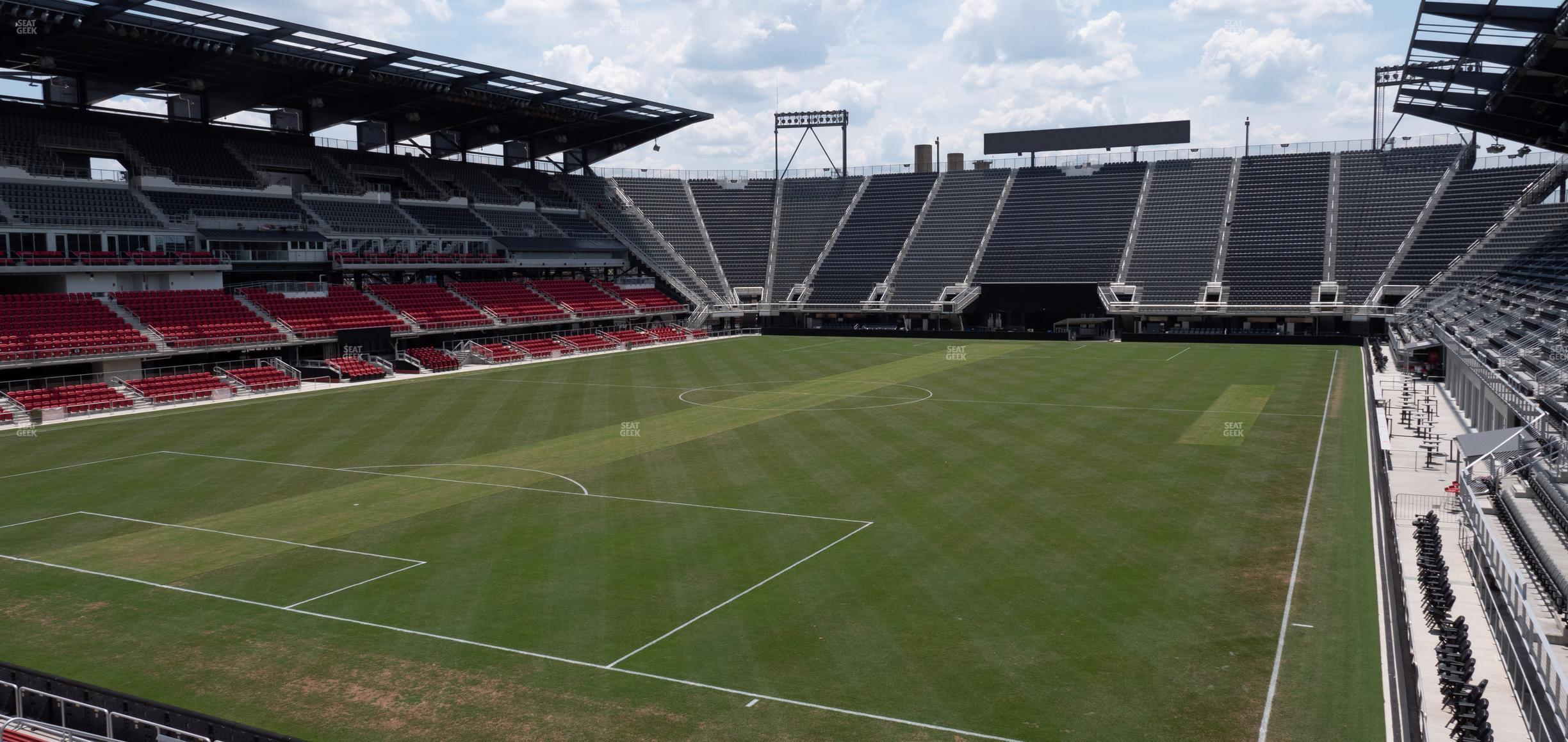 Seating view for Audi Field Section 134