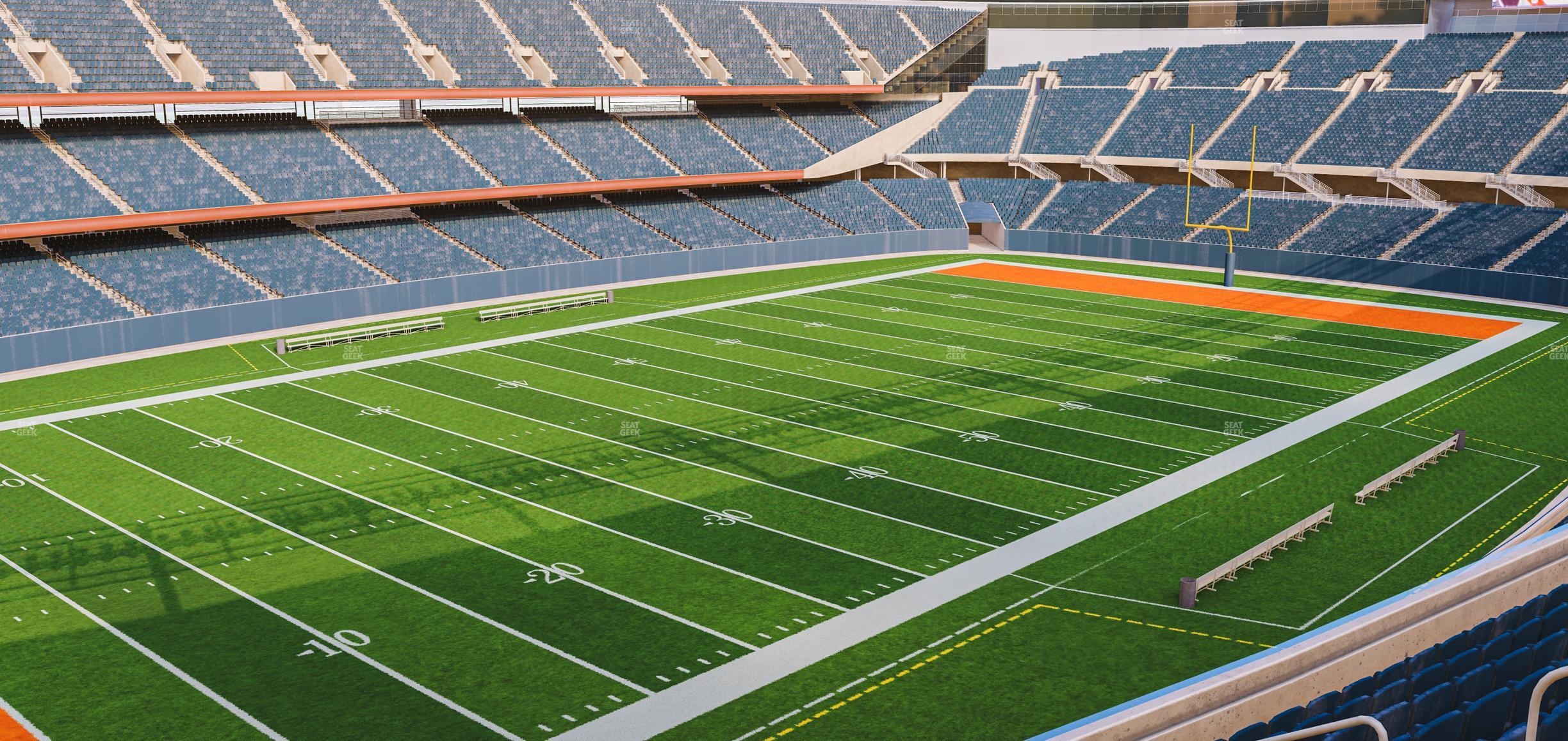 Seating view for Soldier Field Section 343