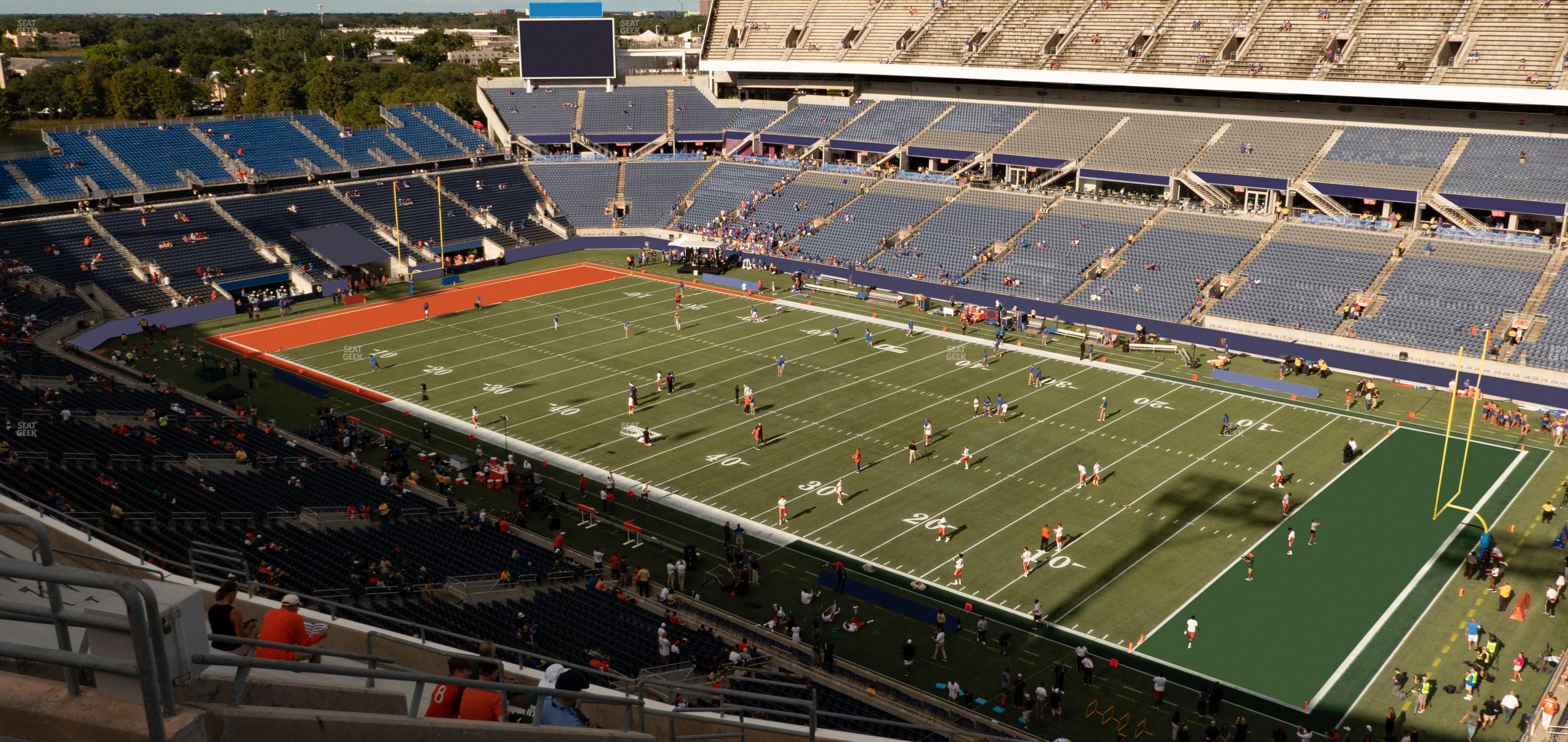 Seating view for Camping World Stadium Section 228