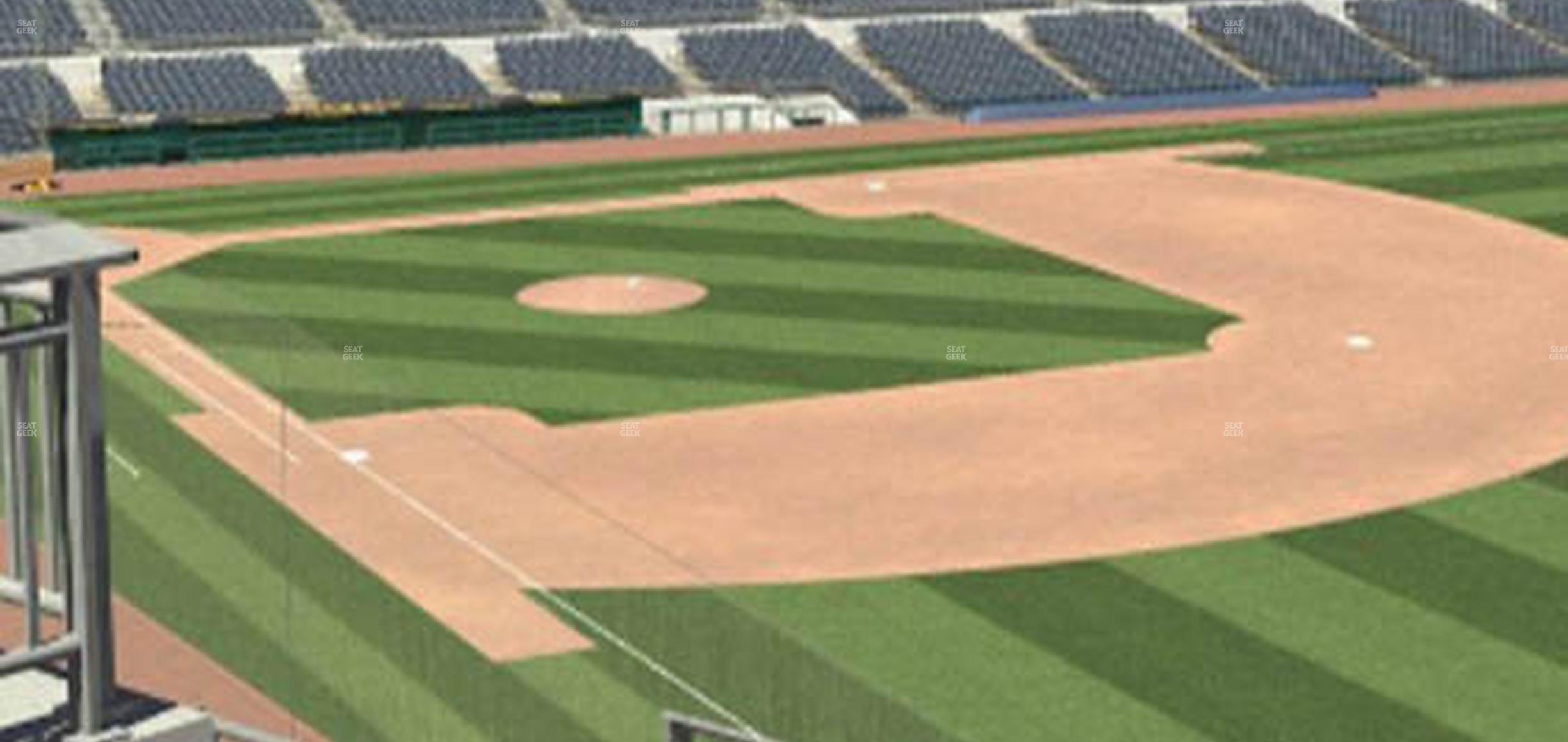 Seating view for PNC Park Section 201