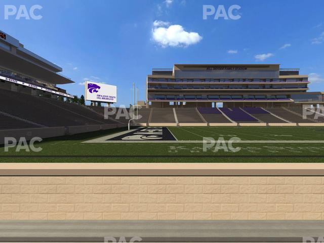 Seating view for Bill Snyder Family Stadium Section 21