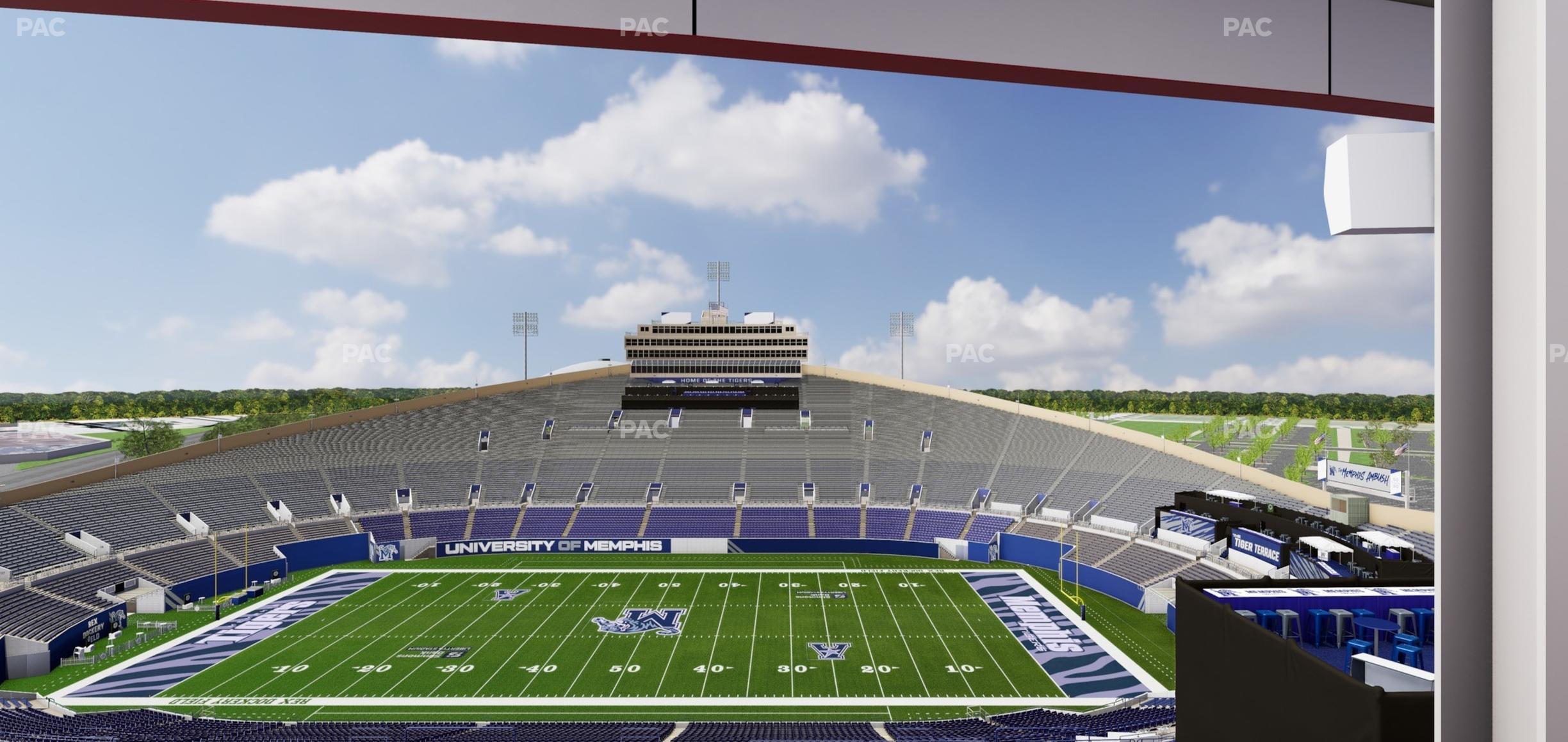 Seating view for Simmons Bank Liberty Stadium Section 119