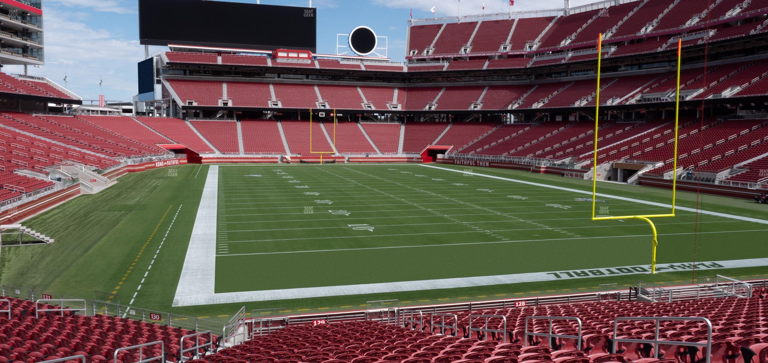 Seating view for Levi's Stadium Section 129