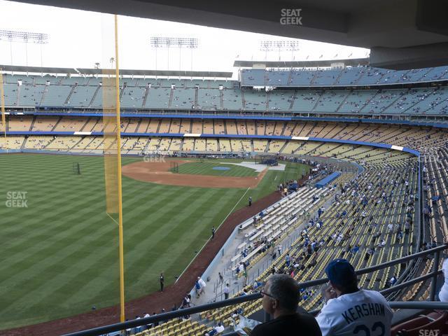 Seating view for Dodger Stadium Section 255 Cl