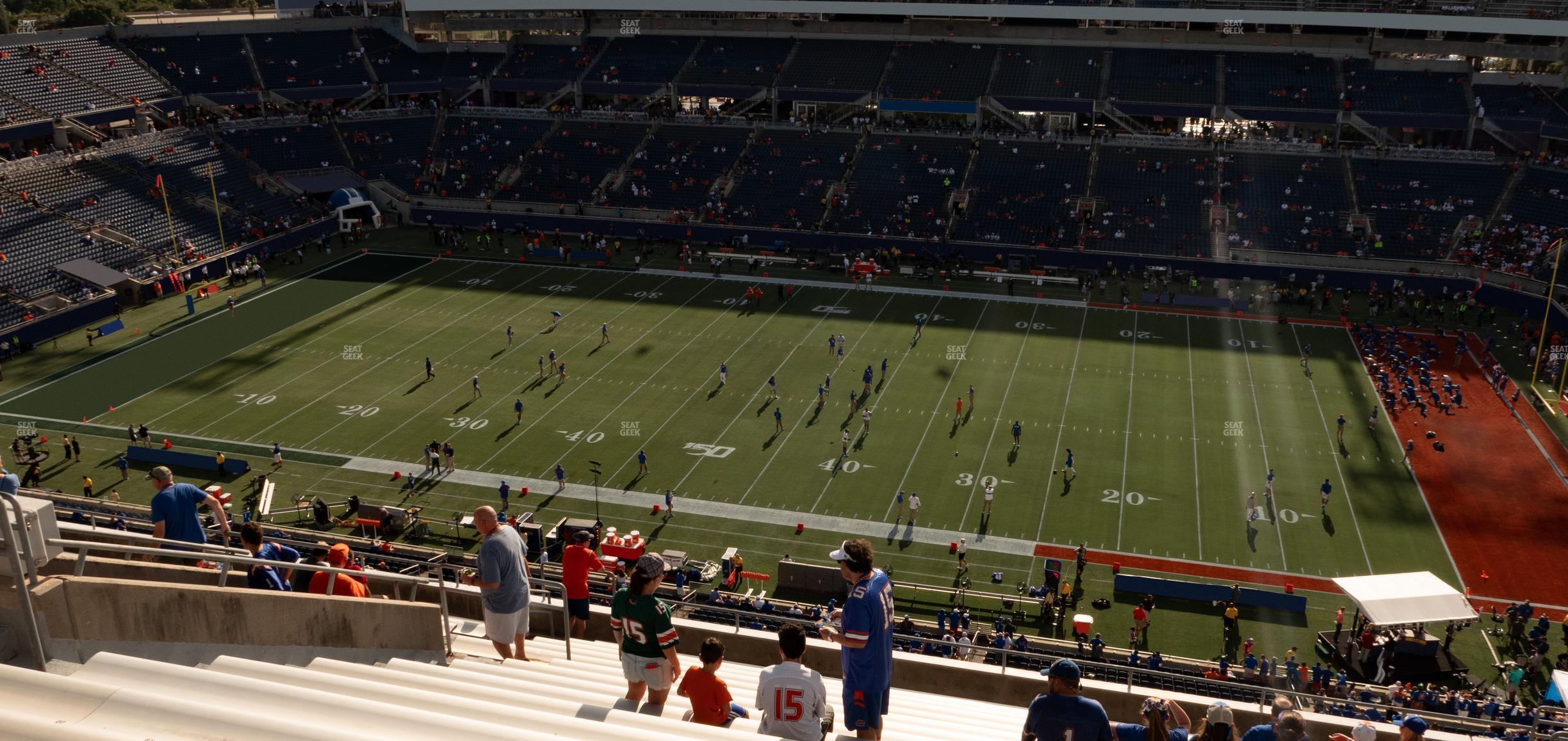 Seating view for Camping World Stadium Section 206