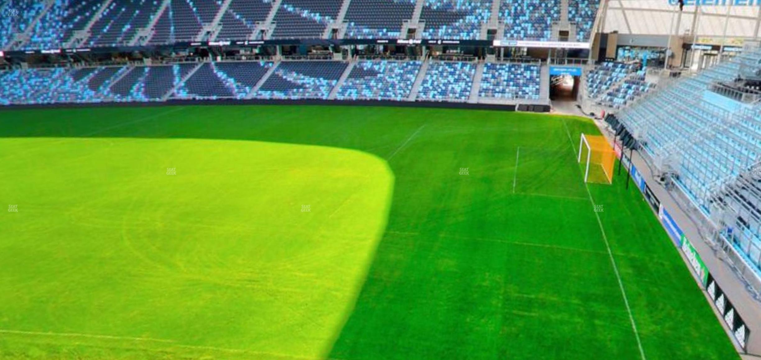 Seating view for Allianz Field Section Party Suite 2