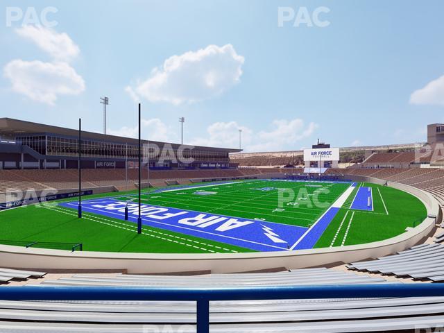 Seating view for Falcon Stadium Section L 13