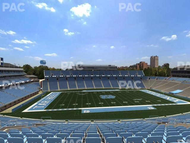 Seating view for Kenan Memorial Stadium Section 204