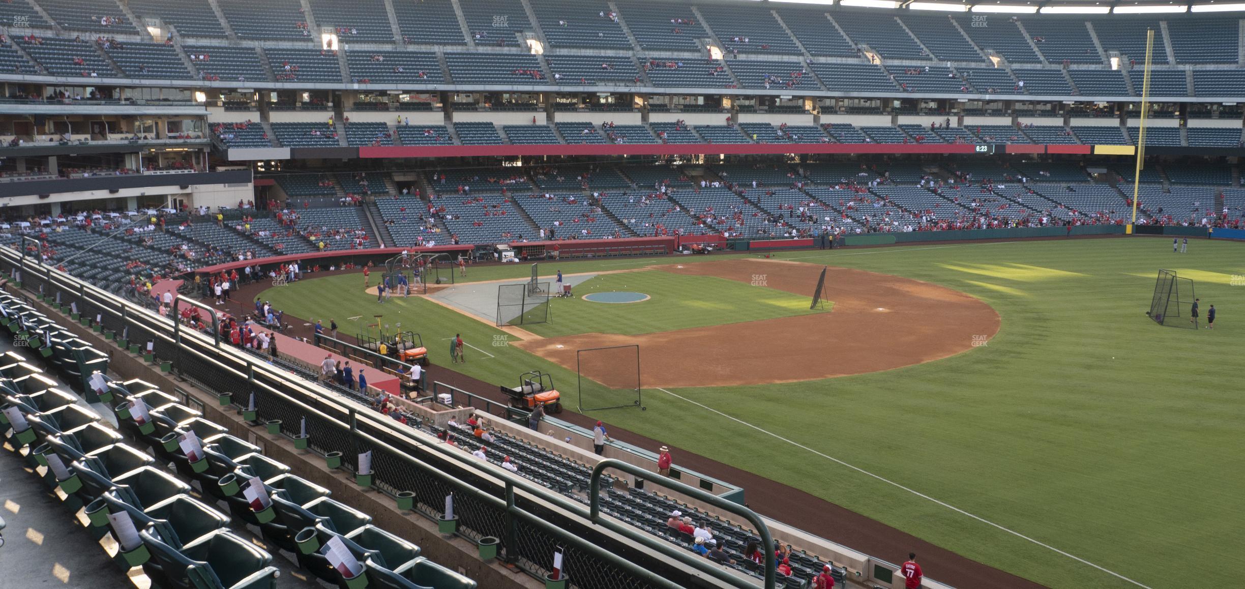 Seating view for Angel Stadium of Anaheim Section 343