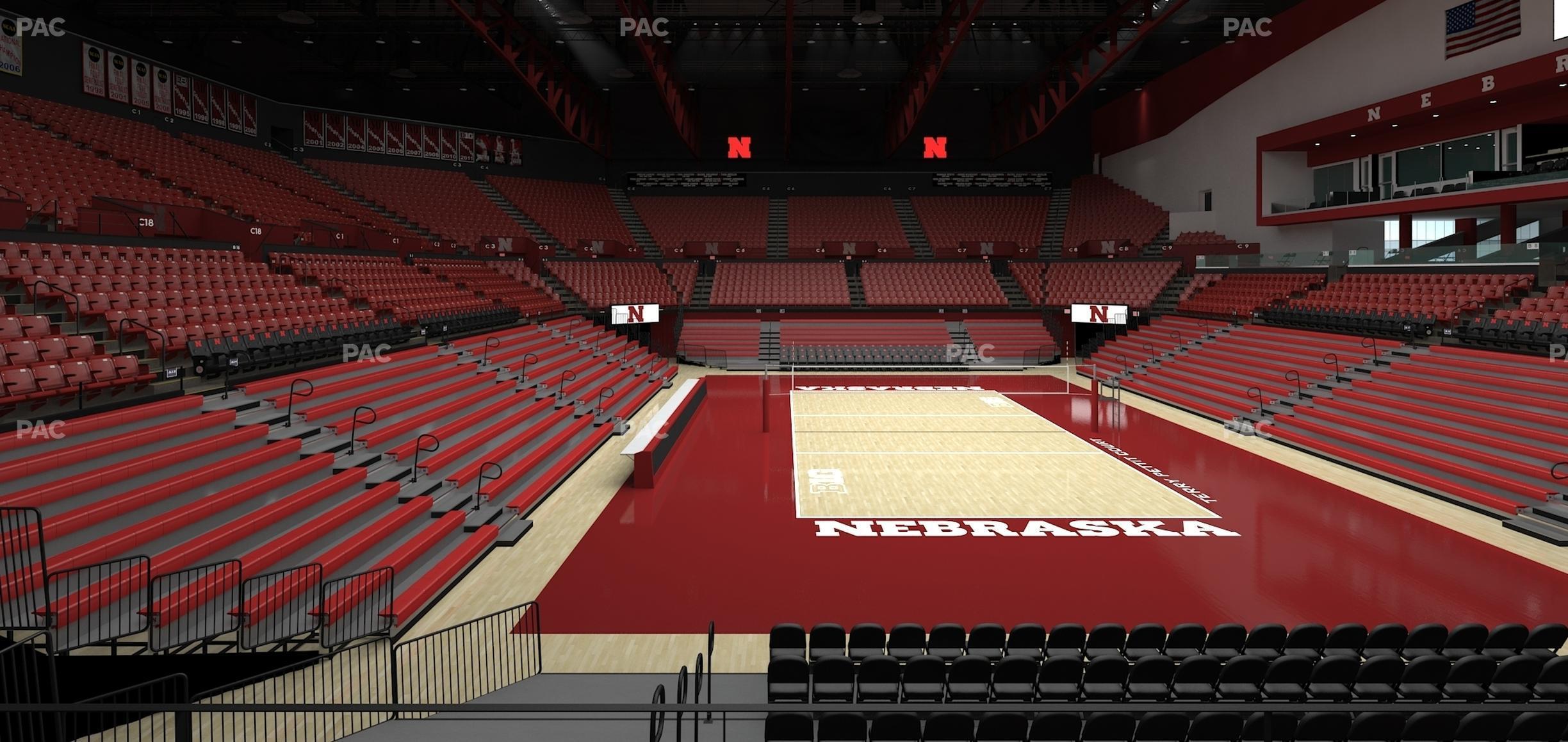 Seating view for Bob Devaney Sports Center Section B 13