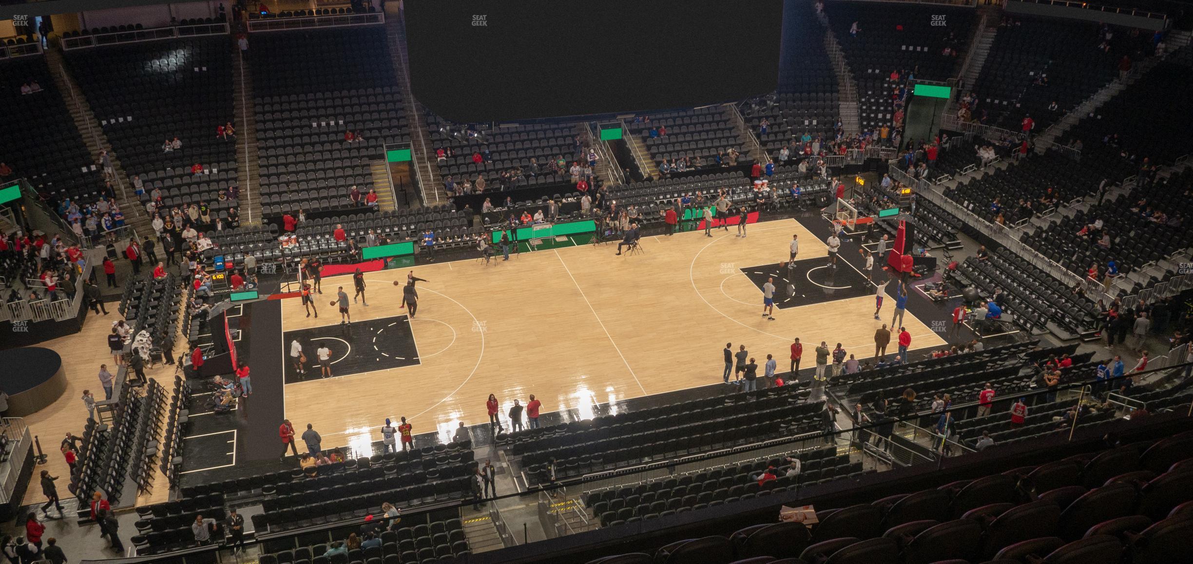 Seating view for State Farm Arena Section 210