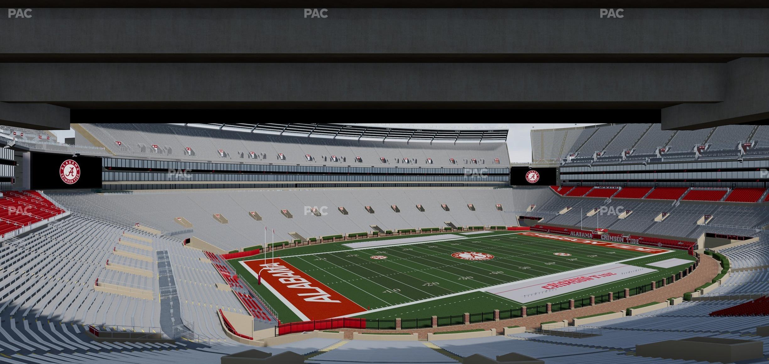 Seating view for Bryant Denny Stadium Section Loge Box 43