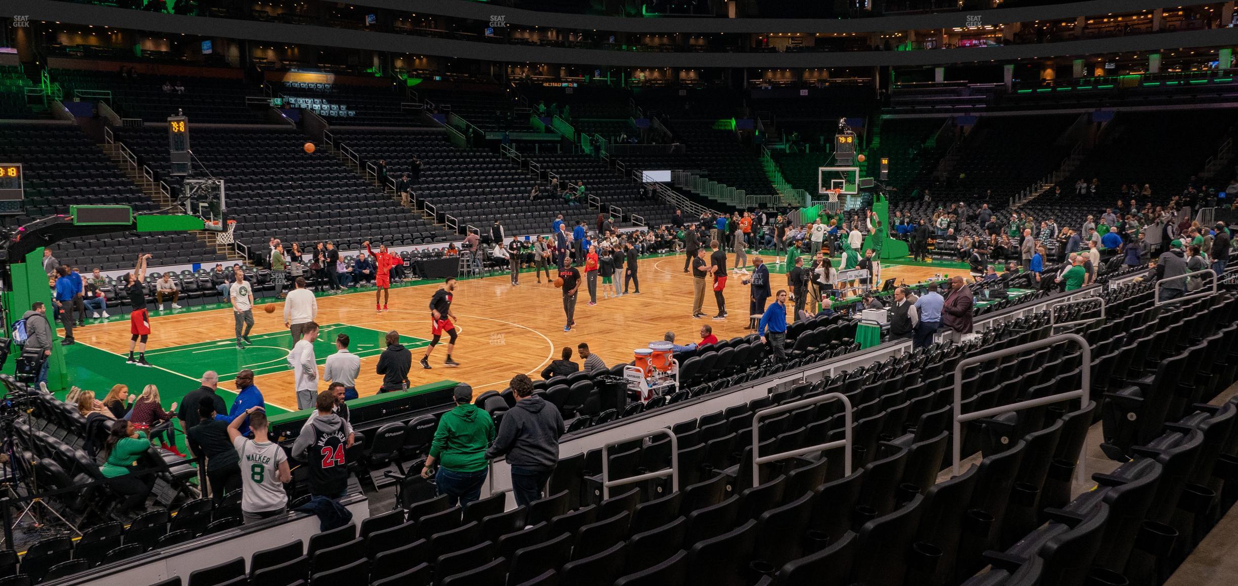 Seating view for TD Garden Section Loge 3